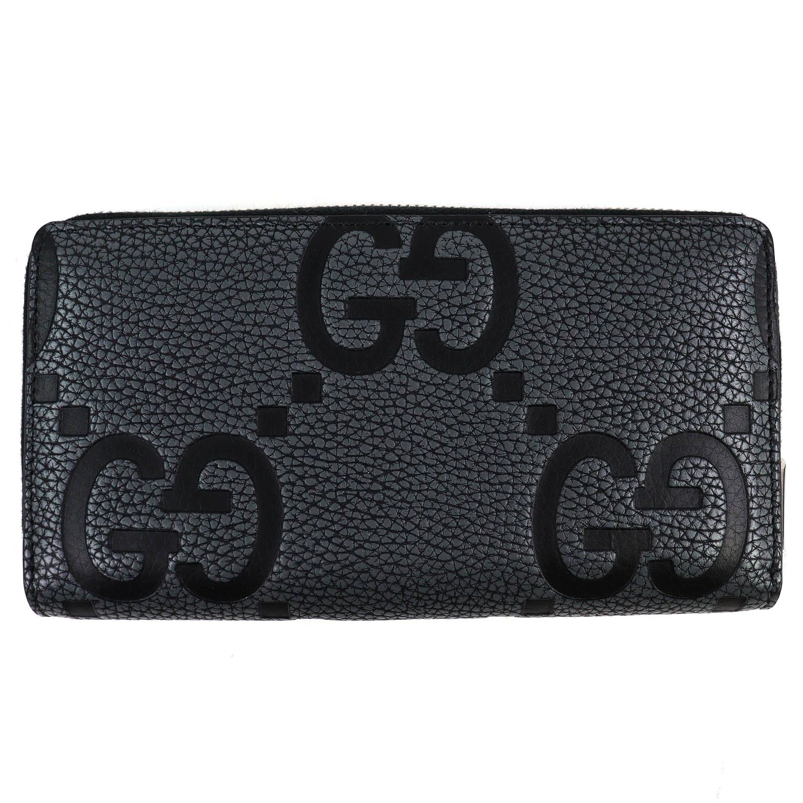 極美品GUCCI グッチ 739484 マキシGGジップアラウンドウォレット 