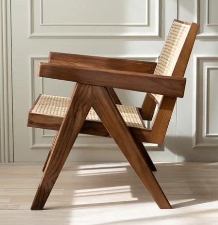 ジャンク品】KuHoN Easy Chair PH29 Teak / イージーチェア チーク