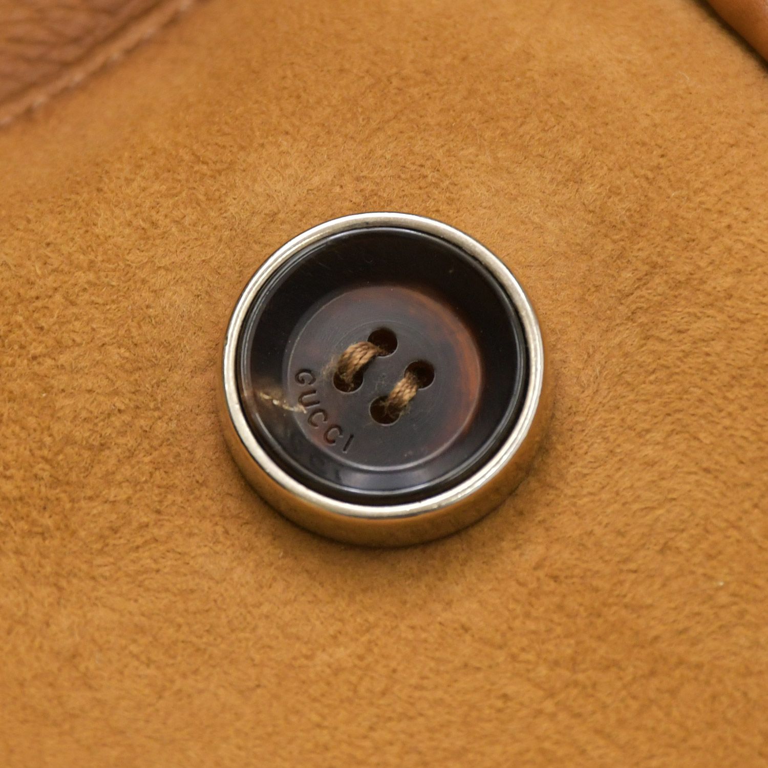GUCCI ブラウン スエードジャケット GUCCI グッチ スウェードレザージャケット 184748 サイズ40 フォックス