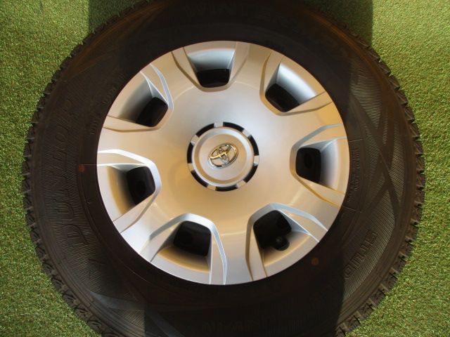 中古】 送料込み トヨタ純正スチール ハイエース 195/80R15LT 