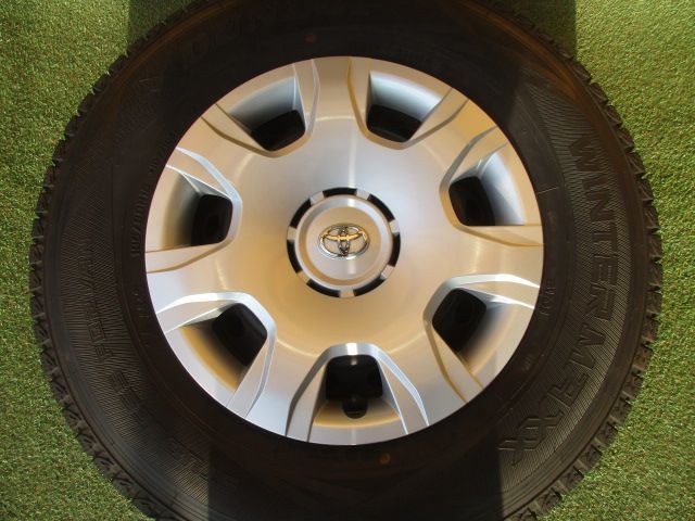 中古】 送料込み トヨタ純正スチール ハイエース 195/80R15LT 