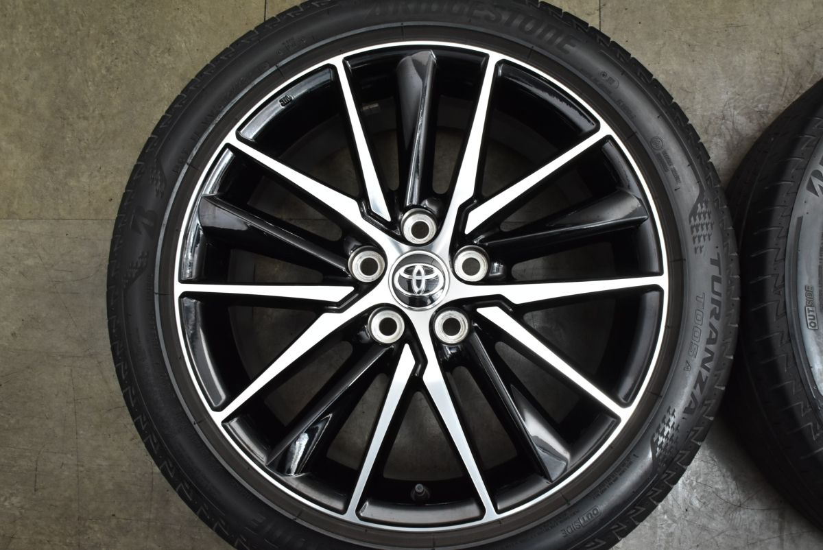 交換用に】トヨタ 70 カムリ WSレザーパッケージ 後期 純正 18in 8J + 