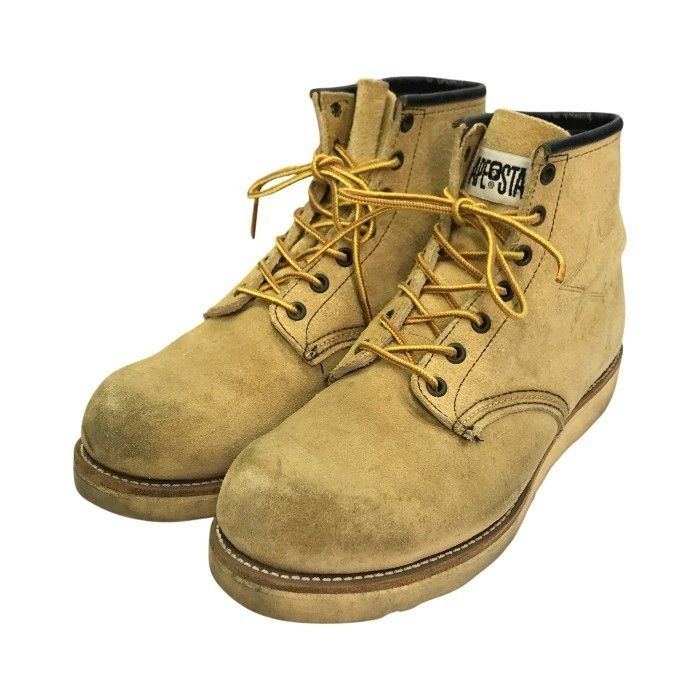 RED WING×APE 2979 9E スエードブーツ ベージュ RED WING x A BATHING APE レッドウィング エイプ ワークブーツ メンズ