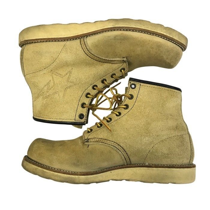 RED WING x A BATHING APE レッドウィング エイプ ワークブーツ メンズ