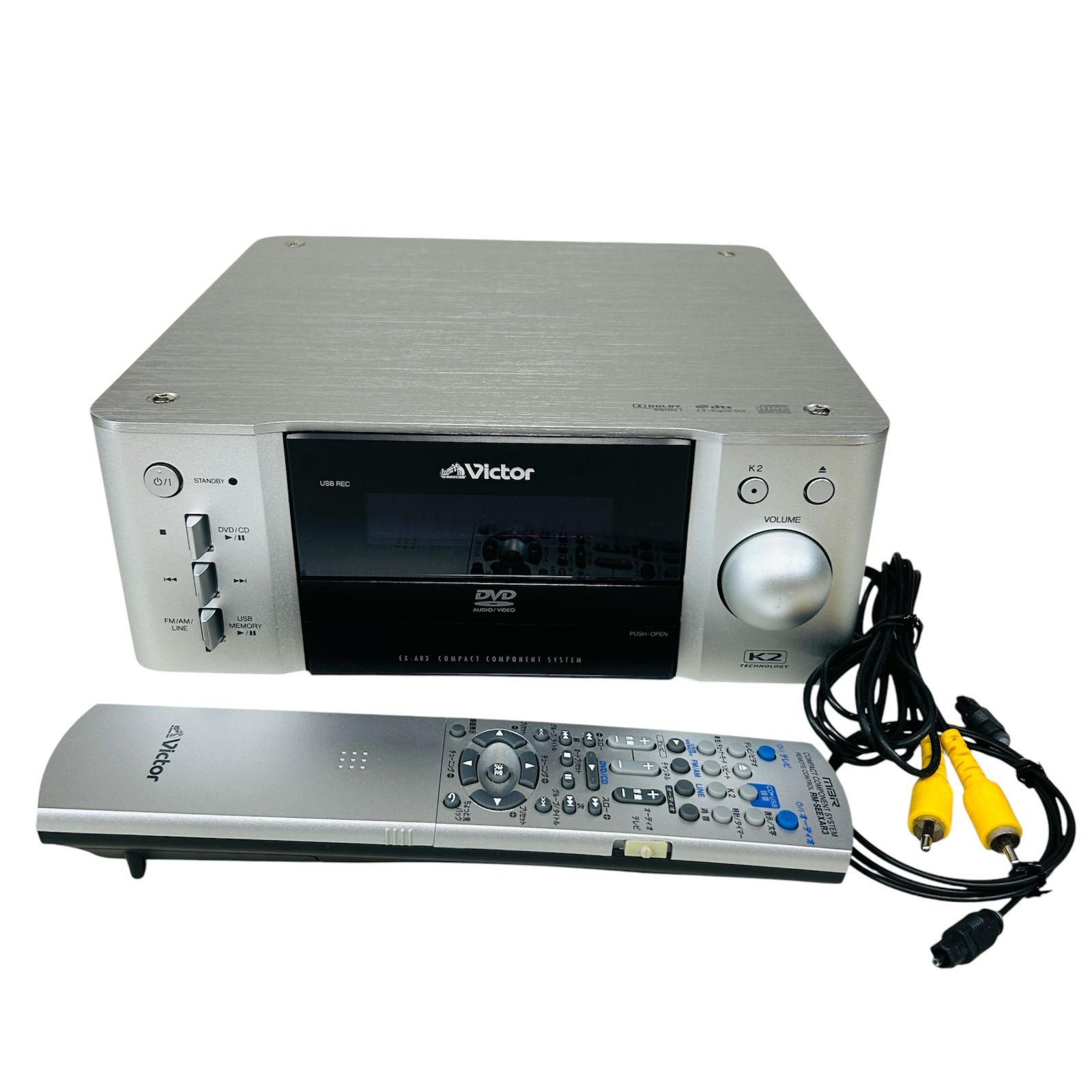 Victor Victor CD・DVDレシーバー EX AR3 現状品】Victor ビクター CD/DVD/USBレシーバー EX-AR3 チューナー