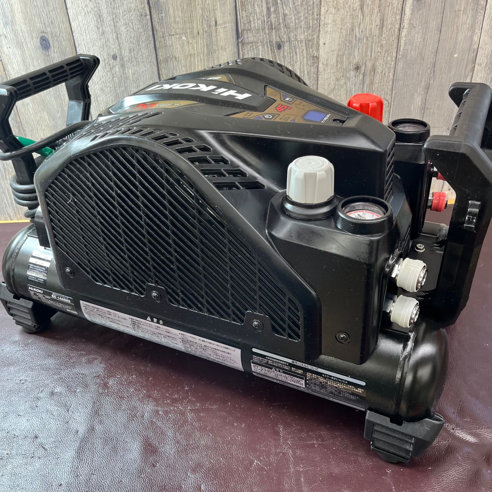 中古品】☆ハイコーキ(HIKOKI ※旧:日立工機) エアコンプレッサー 