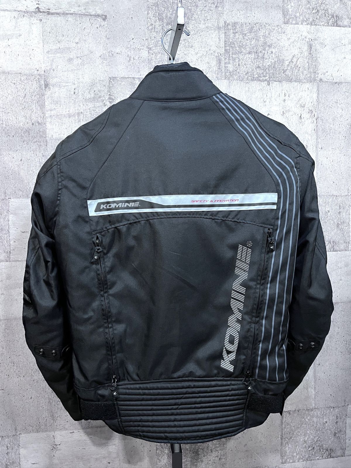 美品 KOMINE JK066 フルイヤージャケット トリニティ 2XL コミネ 