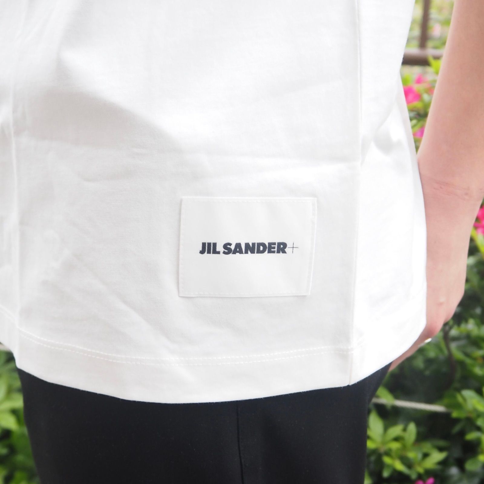 美品】jil sander ジルサンダー Tシャツ ホワイト