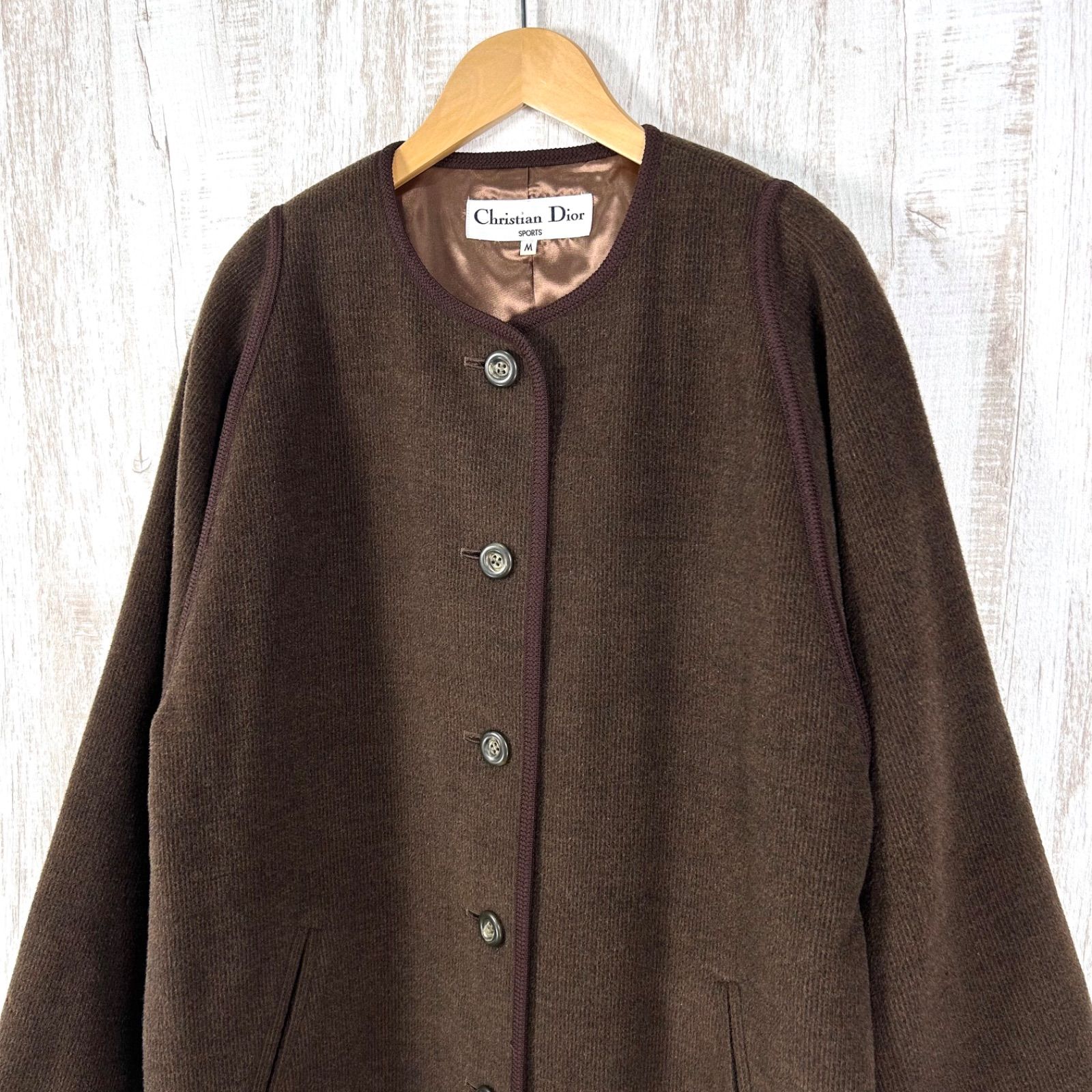 90s Christian Dior ヴィンテージ クリスチャンディオール ウール ノー 