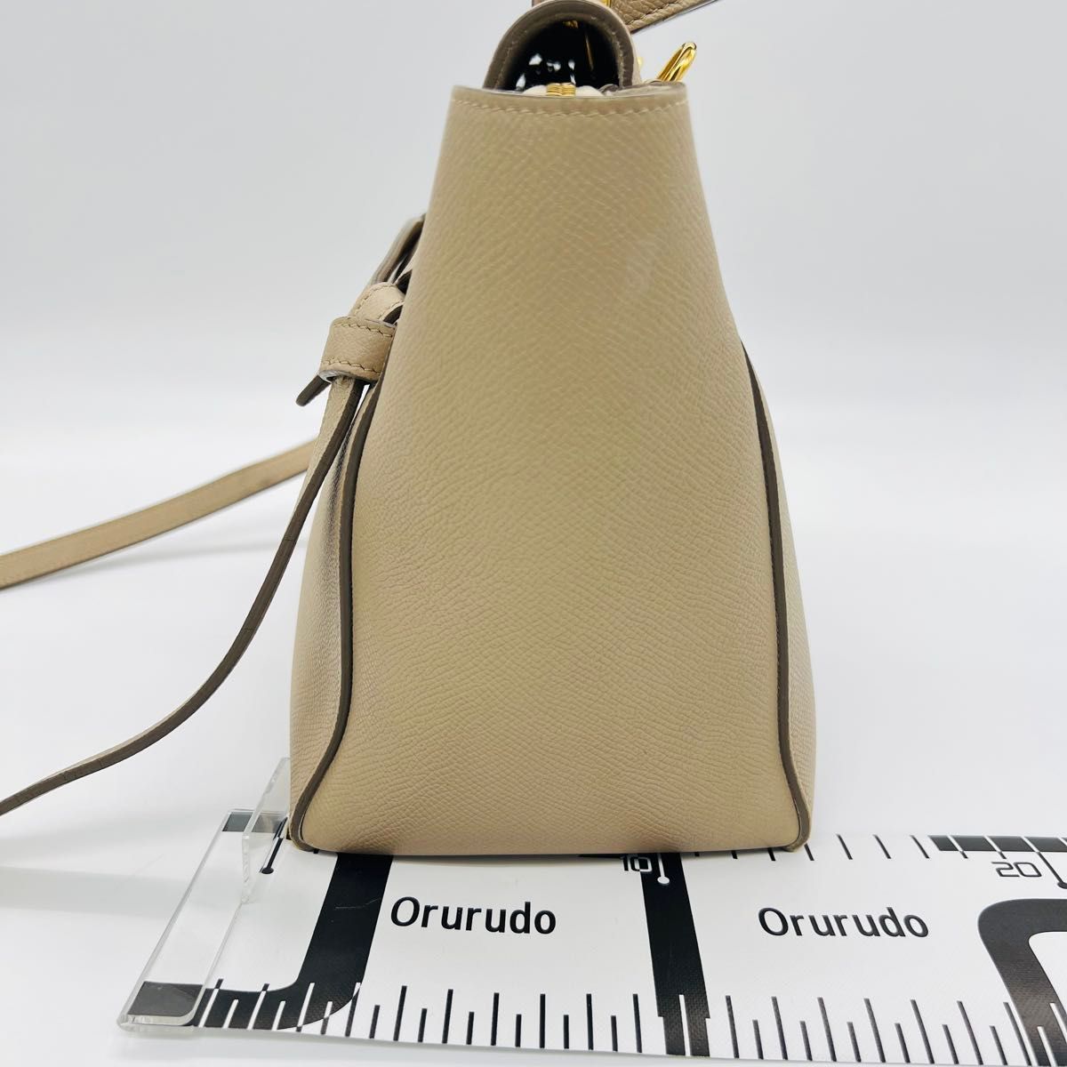 CELINE ベージュ ハンドバッグ ストラップ付 【公式通販】