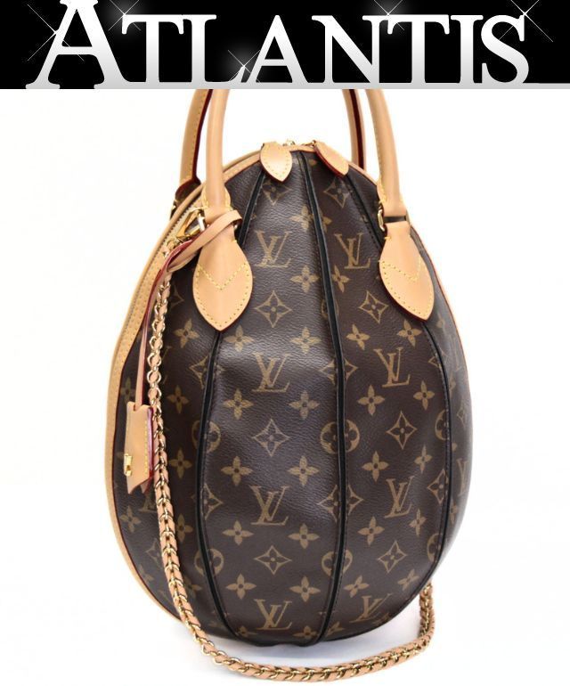 ルイヴィトン Louis Vuitton スープル エッグ 2WAYバッグ モノグラム×レザー M45269 【74378】 ルイヴィトン Louis Vuitton スープル エッグ 2WAYバッグ モノグラム