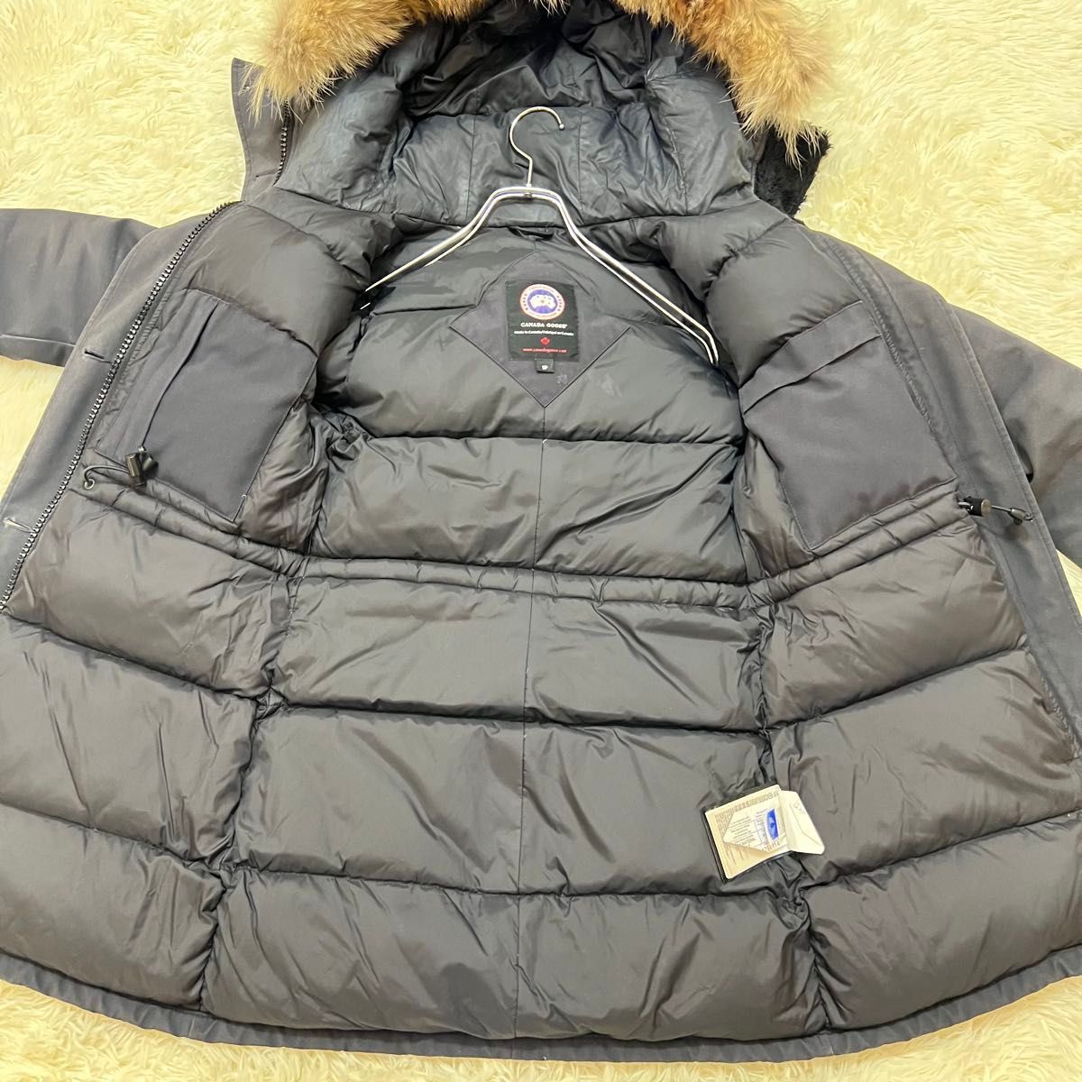 カナダグース BRONTE PARKA ブロンテパーカー ダウンコート ネイビー S