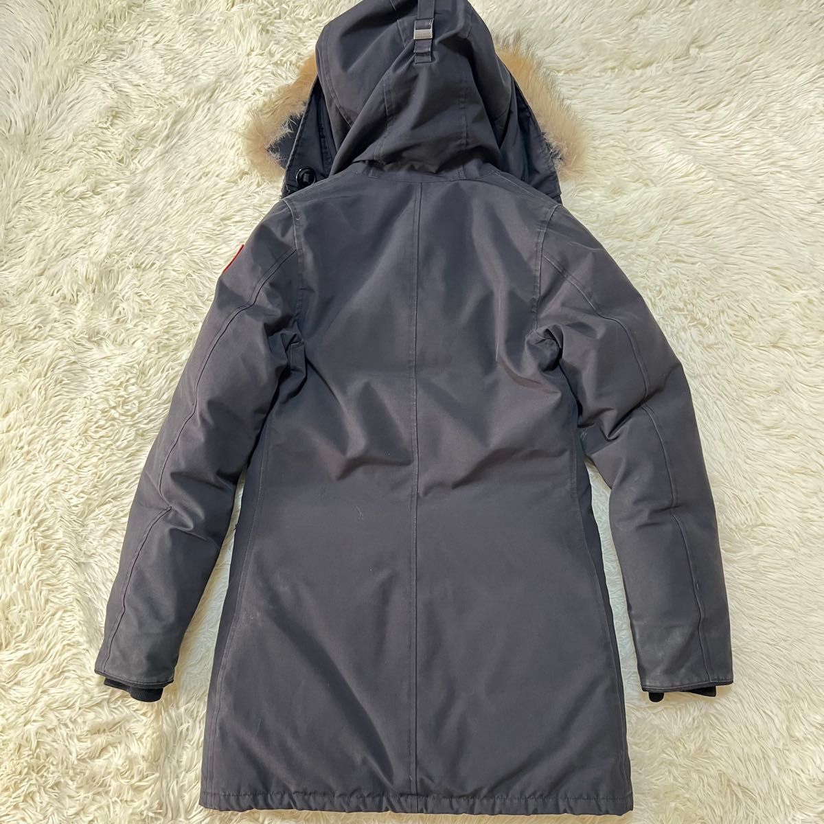 カナダグース BRONTE PARKA ブロンテパーカー ダウンコート ネイビー S
