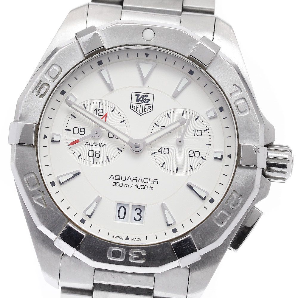 タグホイヤー TAG HEUER WAY111Y アクアレーサー アラーム クォーツ メンズ _952465