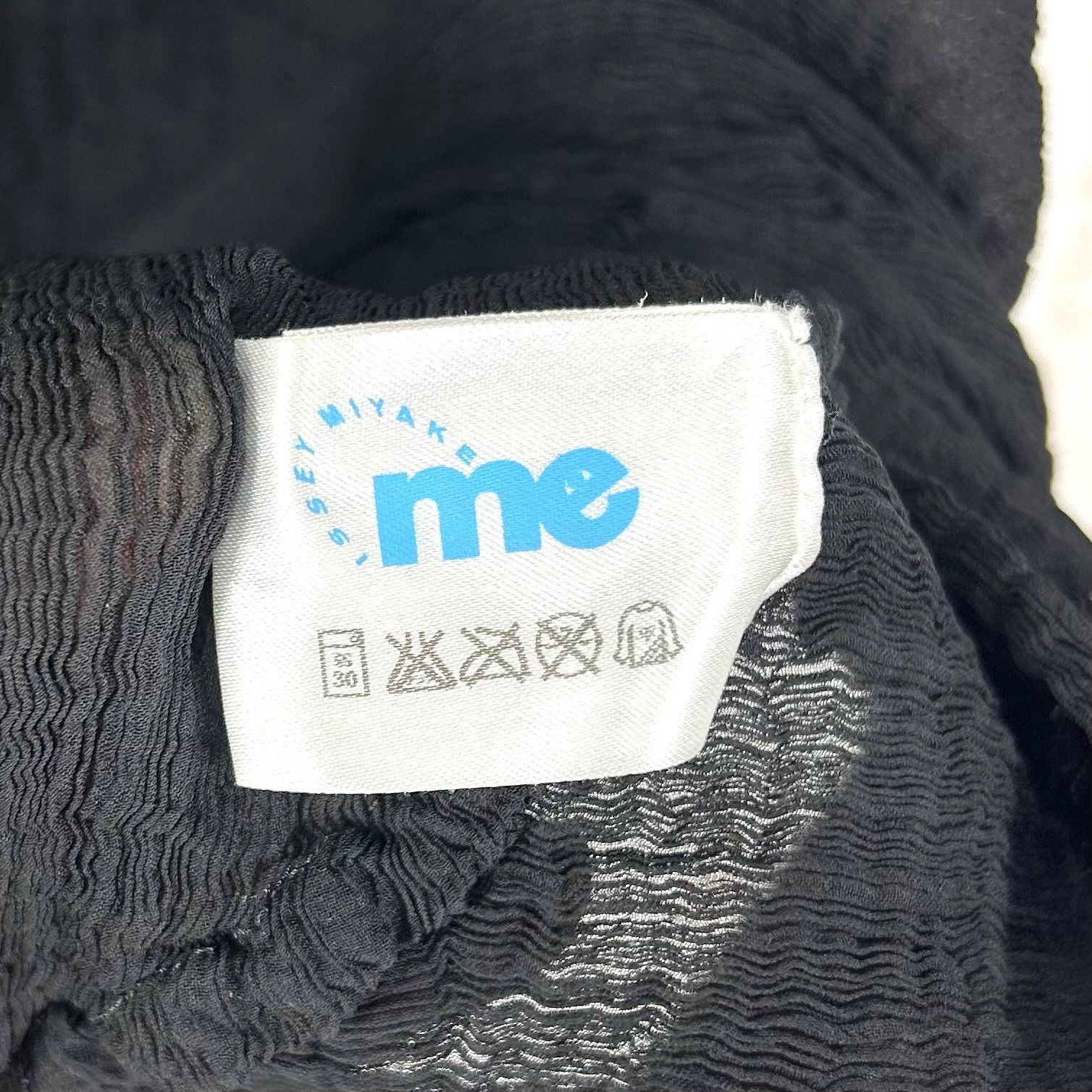 極美品✨ ミーバイイッセイミヤケ チュニック ノースリーブ フリー 美品 me by ISSEY MIYAKE ミーバイイッセイミヤケ プリーツ