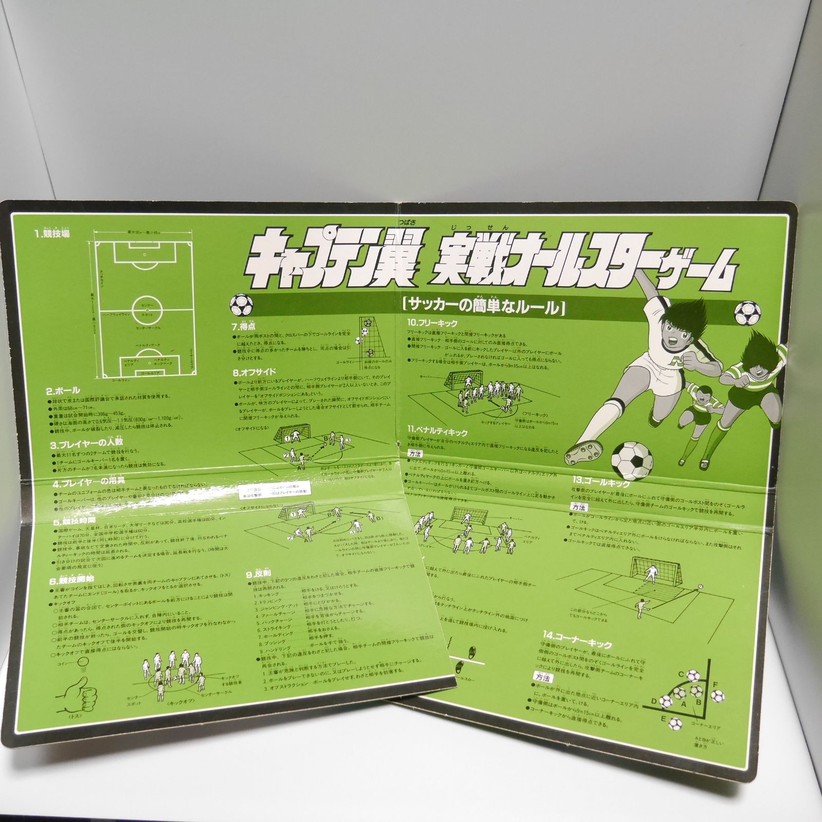 当時物 希少レア エポック社 キャプテン翼 実戦オールスターゲーム 盤