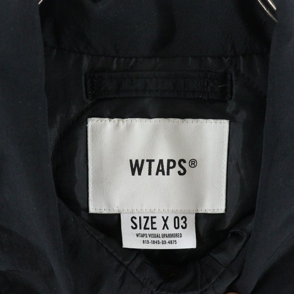 WTAPS (ダブルタップス) WCPO 01 Jacket NYLON Weather ナイロンシャツ