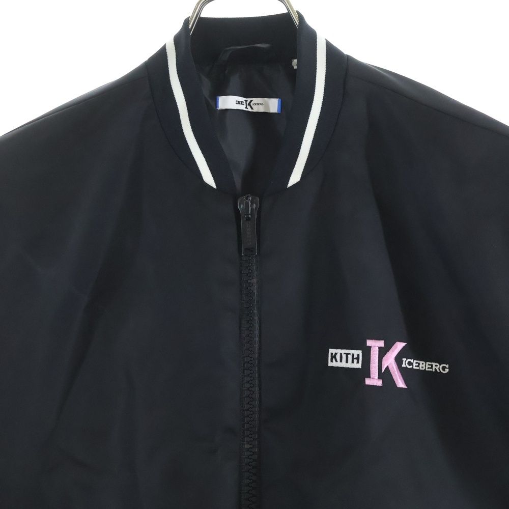 KITH (キス) xICEBERG アイスバーグ ロゴエンブロイダリー ナイロン