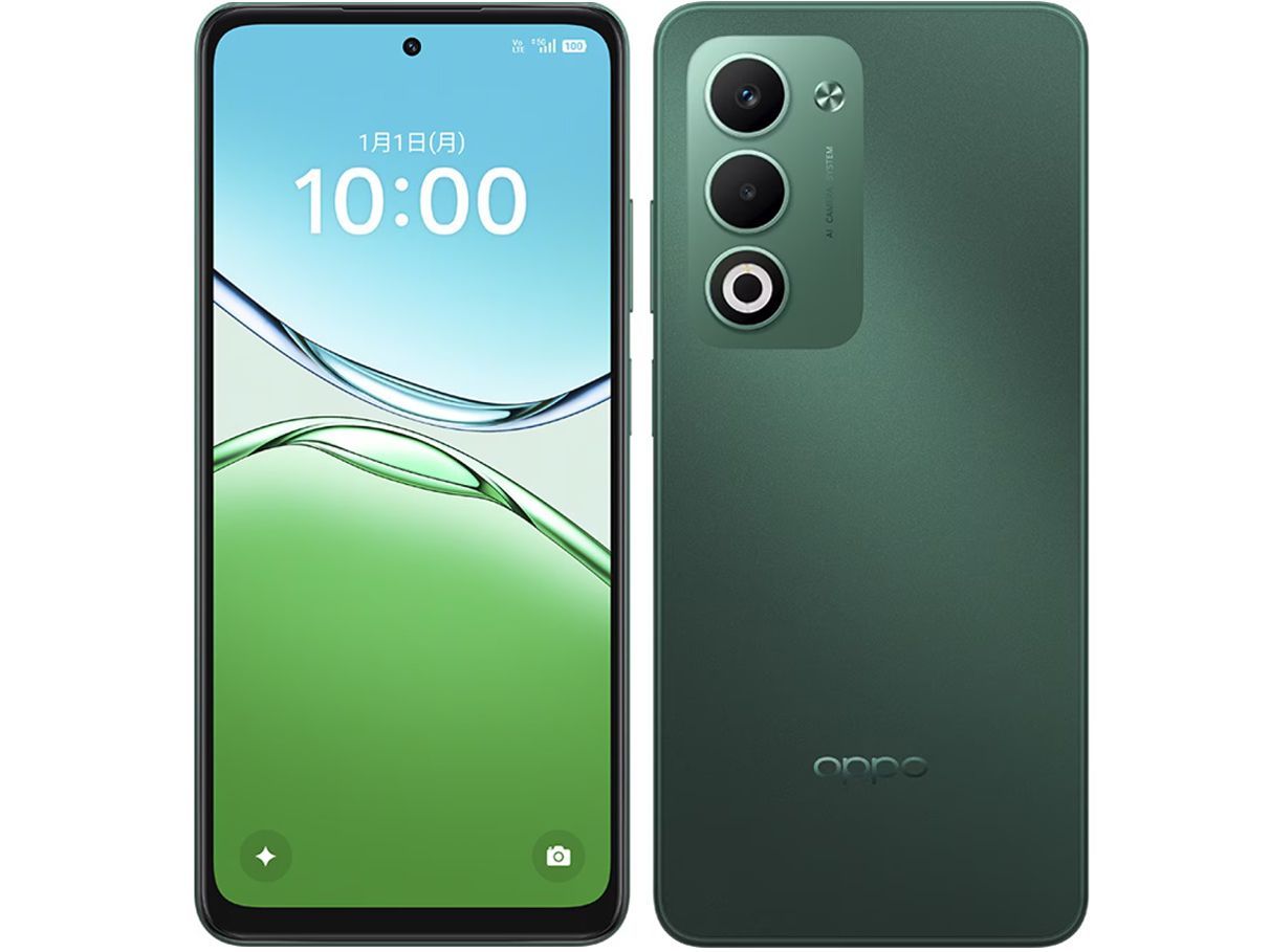 スマートフォン/携帯電話 新品未開封 OPPO A5 2020 グリーン SIMフリー