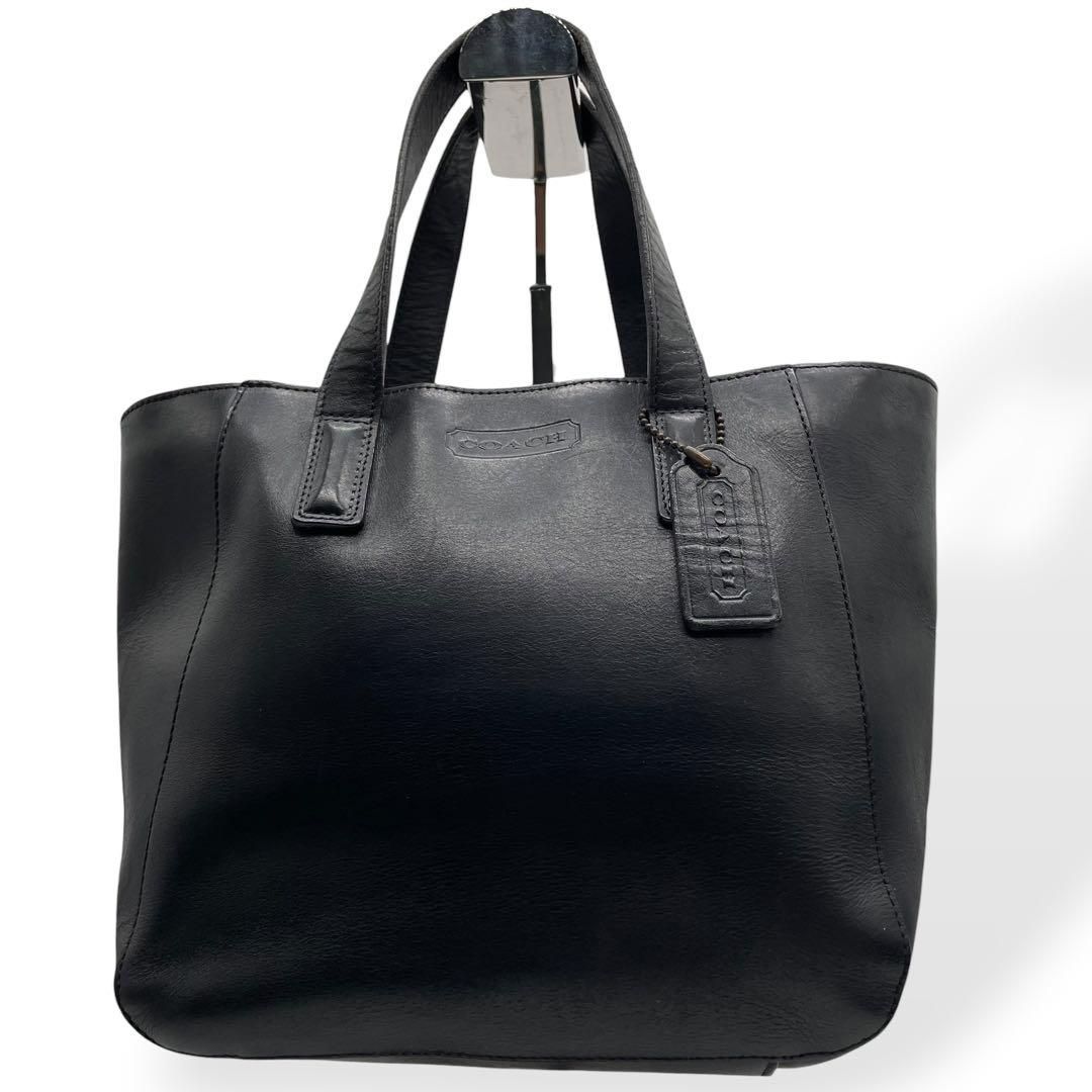 極美品　COACH オールドコーチ 9106 トートバッグ イタリア製　ブラック 極美品 COACH オールドコーチ 9106 トートバッグ イタリア製 ブラック
