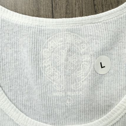クロムハーツ リチャードスターク タンクトップ ホワイト 白 Lサイズ