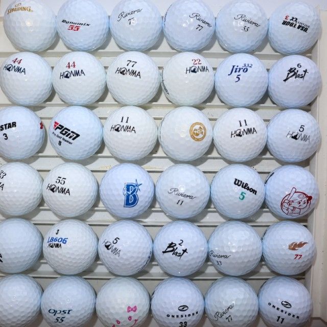 テーラーメイド混合ロストボール36個　3ダース　Aランク ecoball_taylormade-033