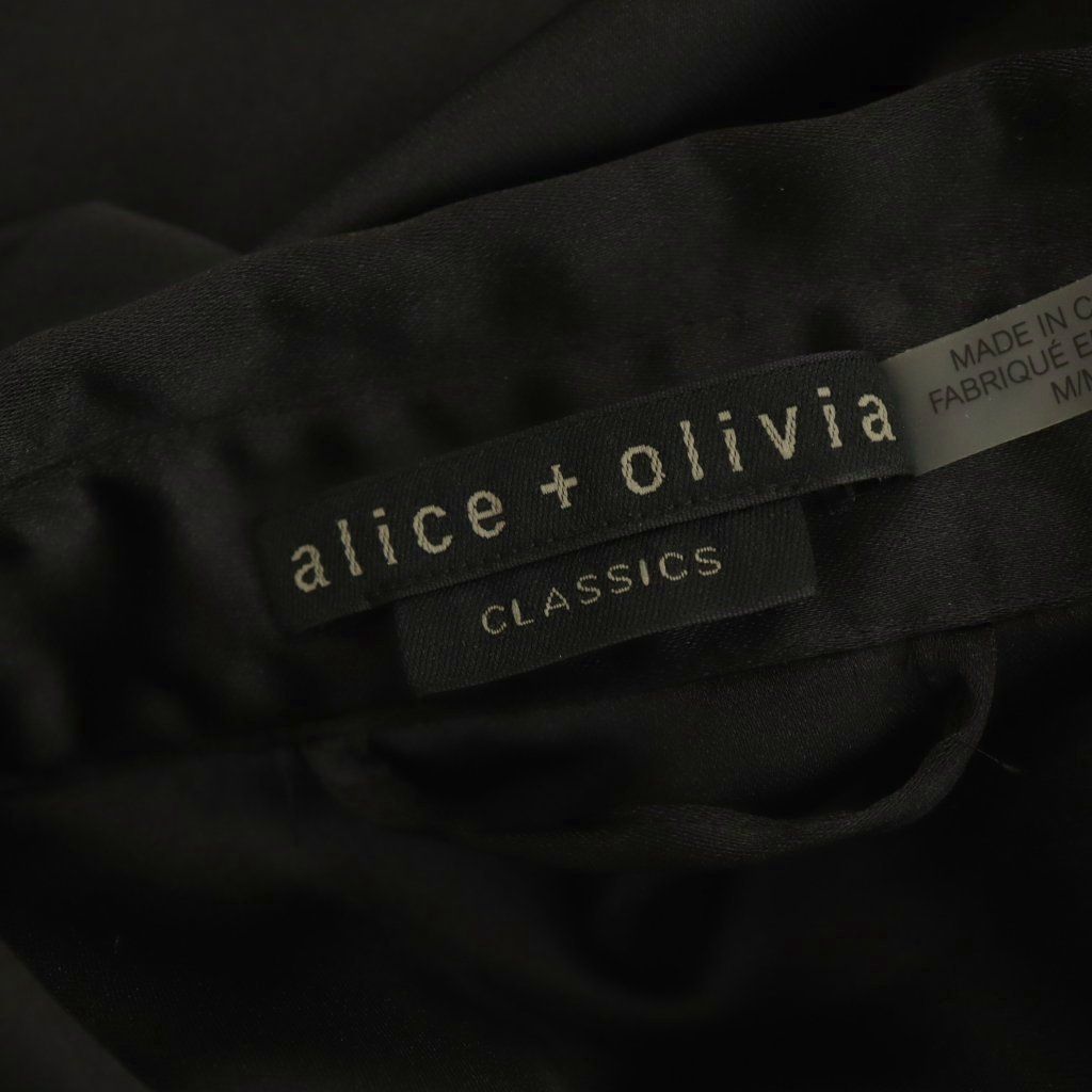 アリスオリビア alice + olivia CLASSICS シャツ チュニック 長袖 紐