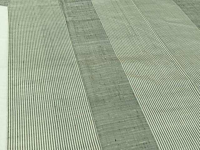 平和屋着物▽絲藝苑 上島洋山 紬 単衣 縞 正絹 逸品 AABH2183jh - メルカリ