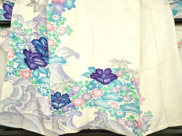 平和屋着物●豪華振袖　総絞り　吉祥花文　正絹　逸品　DABC3770az 平和屋着物○豪華振袖 総絞り 吉祥花文 正絹 逸品 DABC3770az - メルカリ
