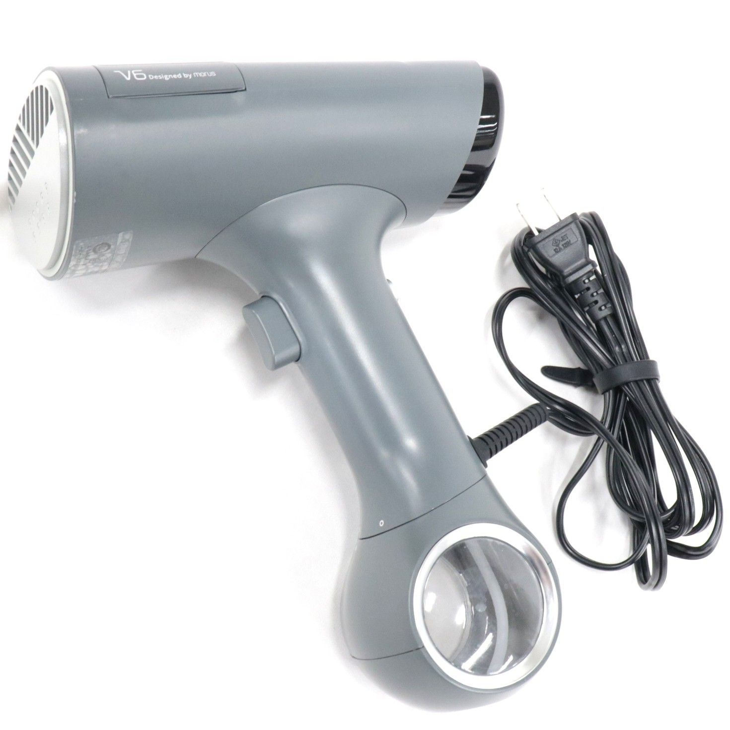 中古 Morus v6 真空吸着式衣類スチーマー morus-v6-g ダークグレー【可 