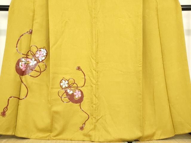 平和屋着物●豪華色留袖　瓢箪に桜　銀彩　正絹　逸品　DABC3783az 平和屋着物○豪華色留袖 瓢箪に桜 銀彩 正絹 逸品 DABC3783az - メルカリ