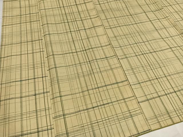 平和屋着物○上質な紬 格子 正絹 逸品 AABH4088ph - メルカリ