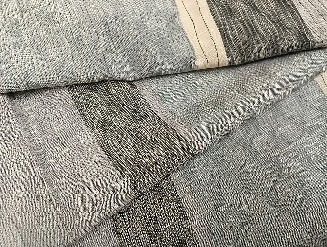 平和屋着物●上質な紬　縞　立涌文　正絹　逸品　AABH4093ph 平和屋着物○上質な紬 縞 立涌文 正絹 逸品 AABH4093ph - メルカリ