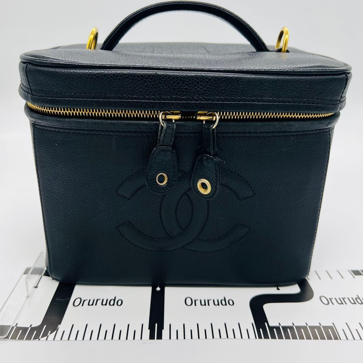 CHANEL シャネル シャネル バニティバッグ ココマーク シリアルシール