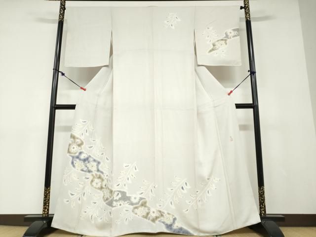 平和屋着物●訪問着　作家物　手描き　辻が花　正絹　逸品　DABD9070ud 平和屋着物○訪問着 作家物 手描き 辻が花 正絹 逸品 DABD9070ud