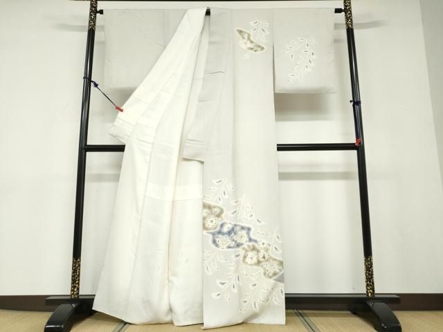 平和屋着物●訪問着　作家物　手描き　辻が花　正絹　逸品　DABD9070ud 平和屋着物○訪問着 作家物 手描き 辻が花 正絹 逸品 DABD9070ud