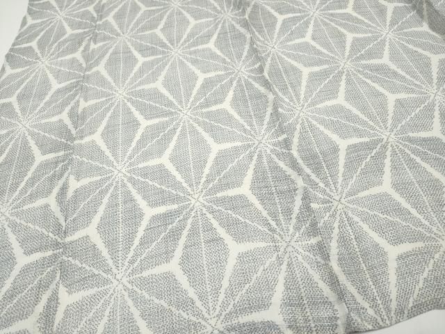 平和屋着物＊夏物 越後上布 麻の葉文様 逸品 CABF2465tx - メルカリ