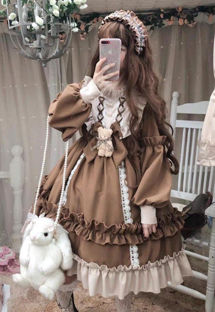 ロリータ プリンセスドレス ワンピース クラシカル ガーリー フリル