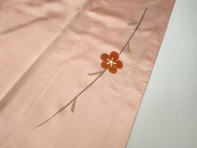 平和屋着物●中国三大刺繍　相良刺繍　訪問着　鞠花文　暈し染め　金彩　ロング丈　正絹　逸品　CABE7150ut 平和屋着物○中国三大刺繍 相良刺繍 訪問着 鞠花文 暈し染め 金彩