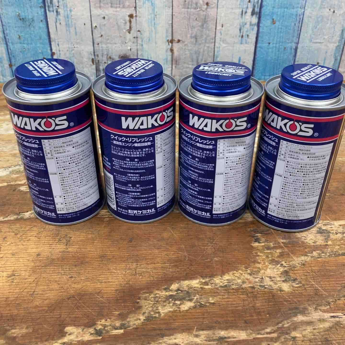 WAKO'S クイックリフレッシュ300ml 4本セット 【公式通販】