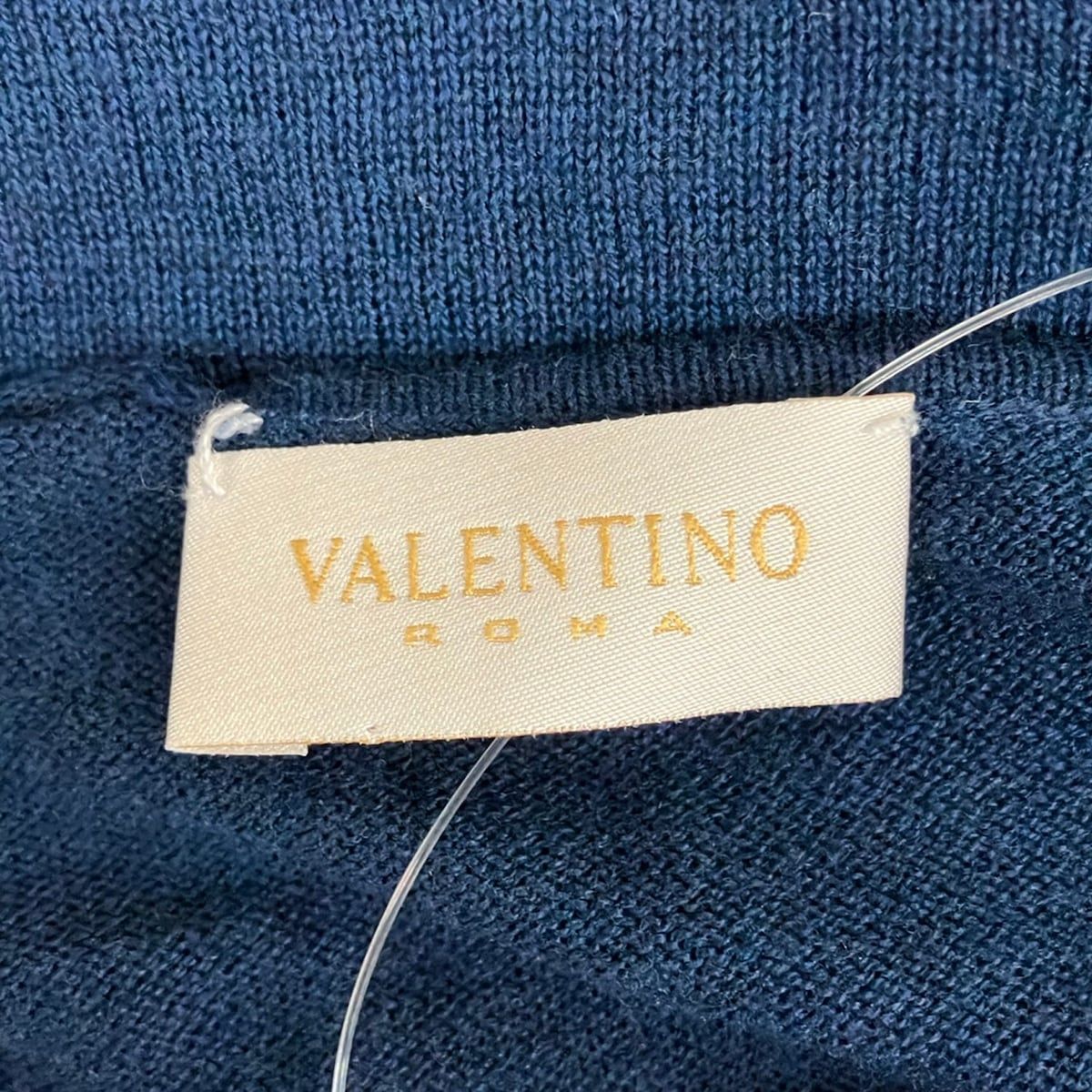 VALENTINO ROMA(バレンチノローマ) 長袖カットソー レディース - ネイビー VALENTINO ROMA(バレンチノローマ) 長袖カットソー レディース
