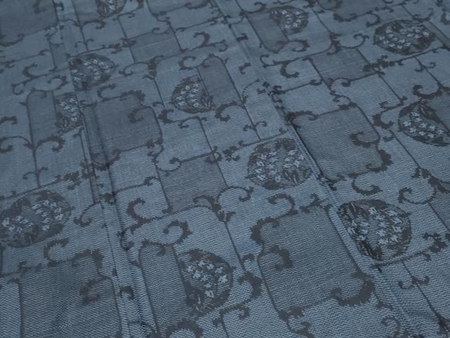 平和屋着物□上質な紬 花唐草文 正絹 逸品 CABF4191ev - メルカリ