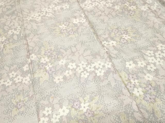 平和屋着物□上質な紬 草花文 正絹 逸品 CABF4194ev - メルカリ