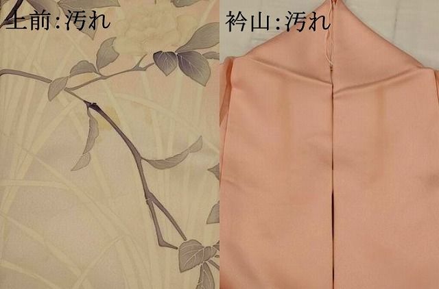 平和屋着物□訪問着 枝花文 暈し染め 金彩 正絹 逸品 AABI0283st