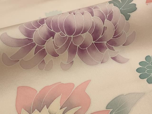 平和屋着物□訪問着 草花文 正絹 逸品 AABI0285st - メルカリ
