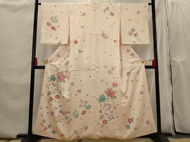 平和屋着物■訪問着　草花文　正絹　逸品　AABI0285st 平和屋着物□訪問着 草花文 正絹 逸品 AABI0285st - メルカリ