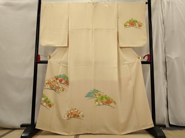 平和屋着物■訪問着　友禅　花松文　正絹　逸品　AABI0287st 平和屋着物□訪問着 友禅 花松文 正絹 逸品 AABI0287st - メルカリ