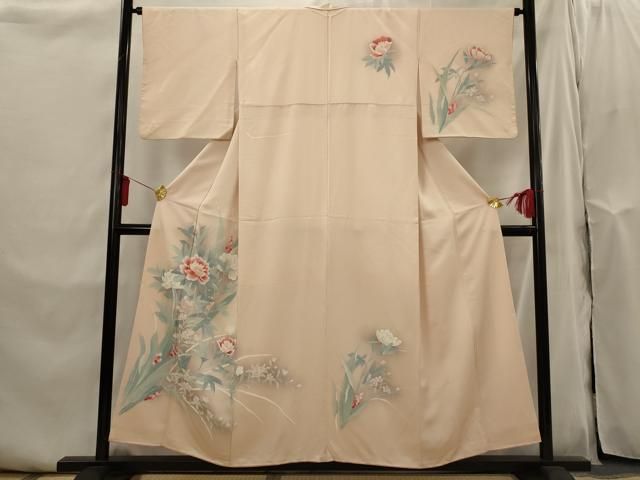 平和屋着物□訪問着 草花文 暈し染め 正絹 逸品 AABI0289st - メルカリ