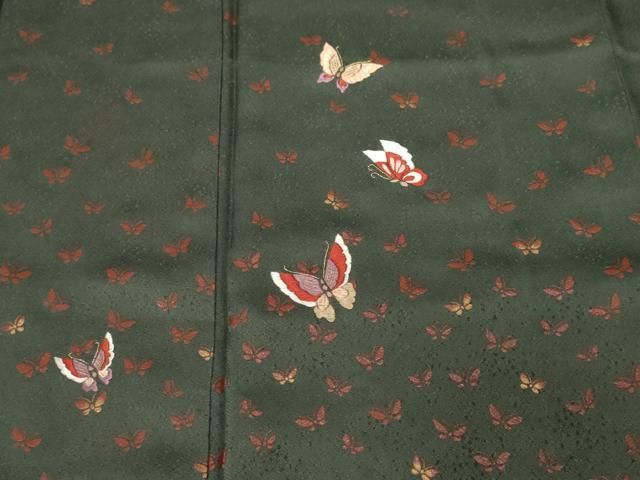 平和屋着物■訪問着　刺繍　舞蝶文　金糸　正絹　逸品　CABF4201ev 平和屋着物□訪問着 刺繍 舞蝶文 金糸 正絹 逸品 CABF4201ev - メルカリ
