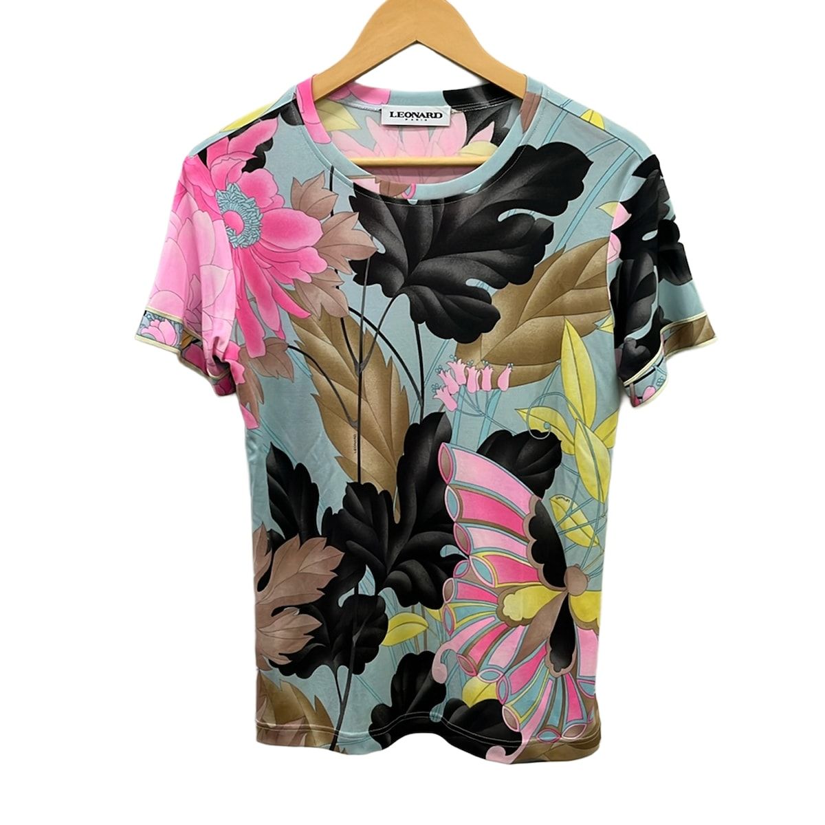 LEONARD(レオナール) 半袖Tシャツ サイズS レディース美品 - ライト 